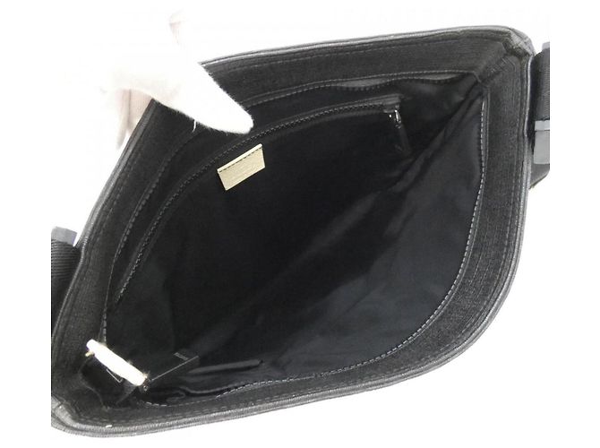 Borsa a tracolla Gucci 162904 Nero Bianco - vista 9