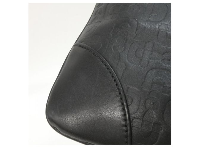 Borsa a tracolla in pelle nera Gucci 272396 Nero - vista 3