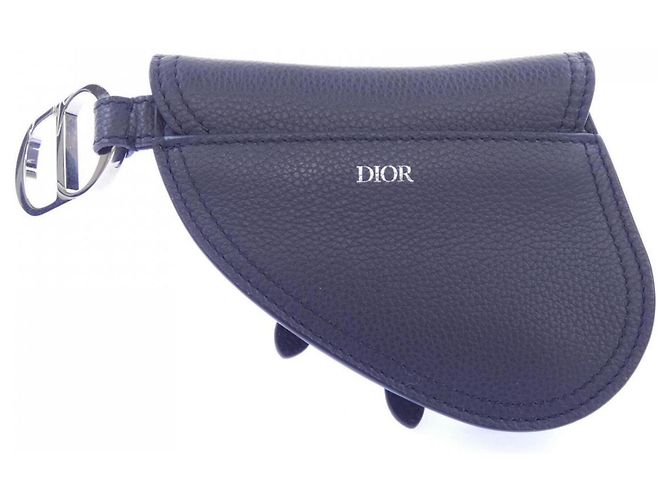 Christian Dior Münzbeutel in Navy - Ansicht 2