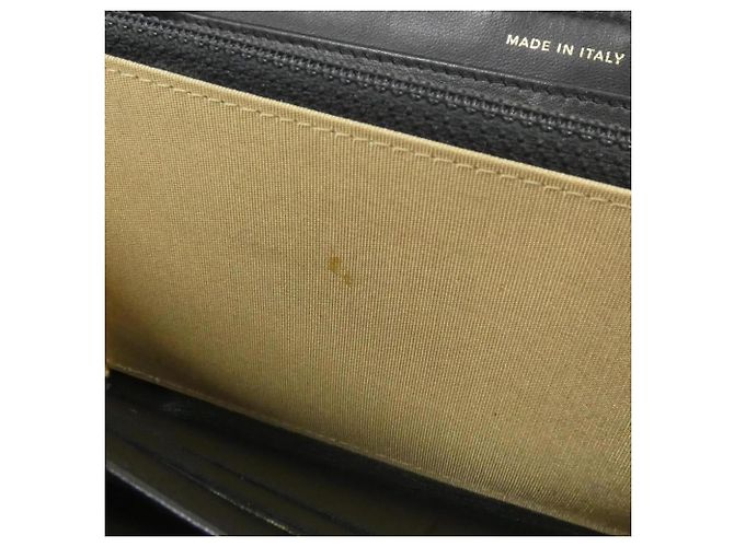 Chanel 82328 Long Wallet Schwarz Beige - Ansicht 10
