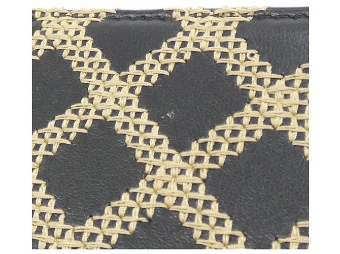 Chanel 82328 Long Wallet Schwarz Beige - Ansicht 6