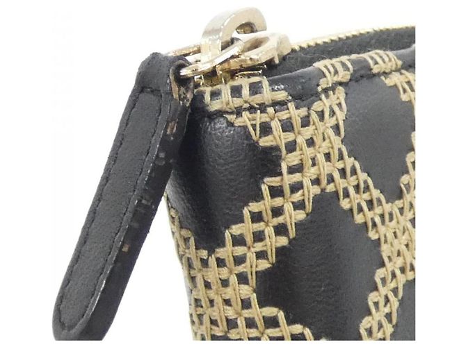 Chanel 82328 Long Wallet Schwarz Beige - Ansicht 7