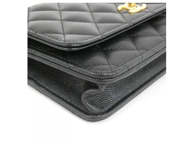 Chanel AP3910 Chain Shoulder Wallet Nero - vista 3