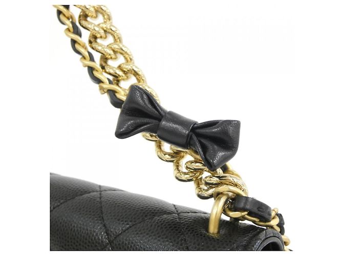 Chanel AP3910 Chain Shoulder Wallet Nero - vista 5