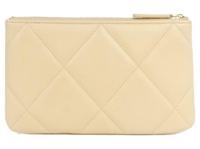 Pochette Chanel 19 AP1059 Beige - vista 2