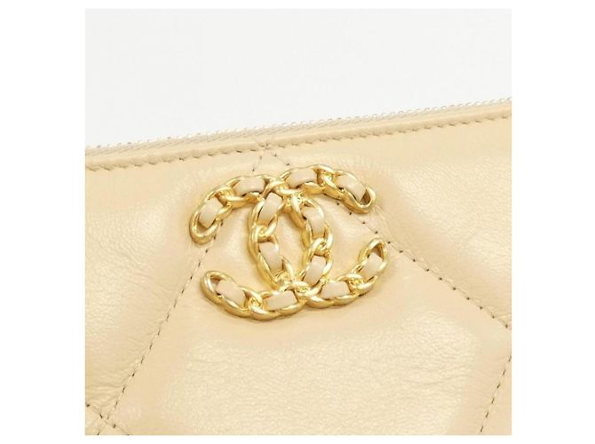 Pochette Chanel 19 AP1059 Beige - vista 5