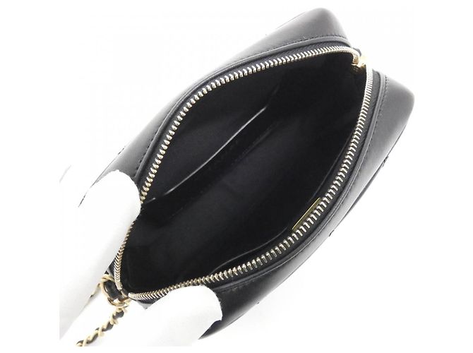 Borsa Chanel in pelle nera Nero - vista 6