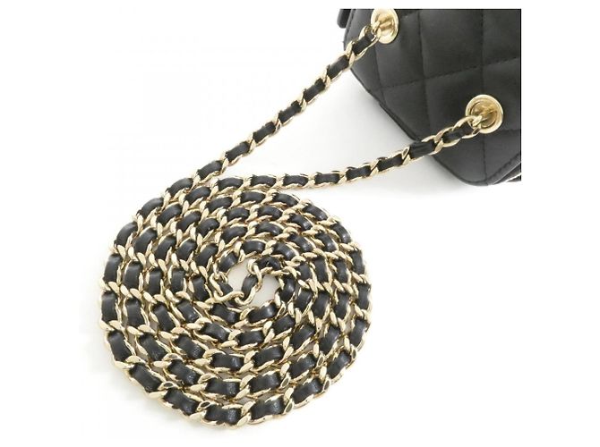 Borsa a Spalla Chanel Timeless Classic Line AP1340 Nero - vista 6