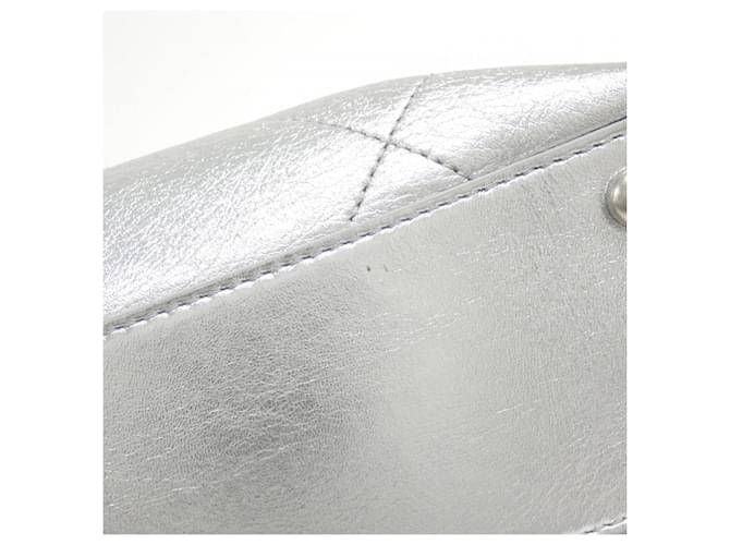 Borsa Chanel argento - vista 3