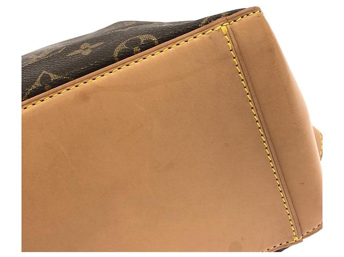 Borsa Cabas Piano Monogram Louis Vuitton Marrone Monogramma - vista 3