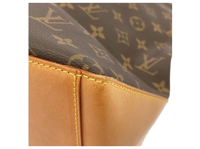 Borsa Cabas Mezzo Monogram Louis Vuitton Marrone Monogramma - vista 3