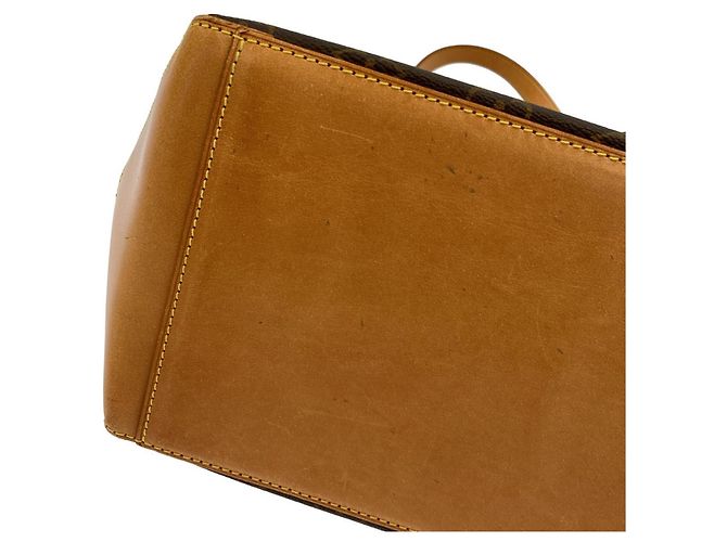 Borsa Cabas Mezzo Monogram Louis Vuitton Marrone Monogramma - vista 5