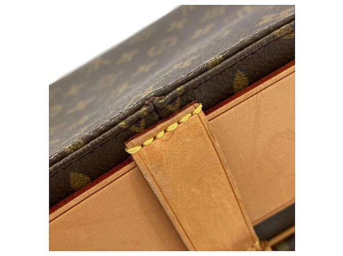 Borsa a tracolla Louis Vuitton Monogram Cartouchiere Marrone Monogramma - vista 6
