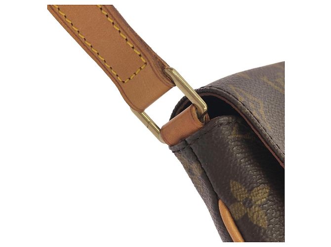 Borsa a tracolla Louis Vuitton Monogram Musette Salsa M51258 Marrone - vista 4