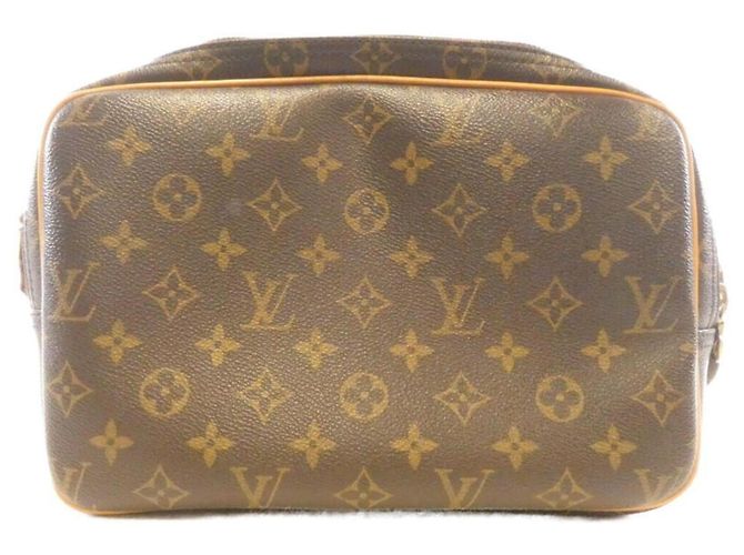 Borsa a tracolla Louis Vuitton Monogram Reporter Marrone - vista 2