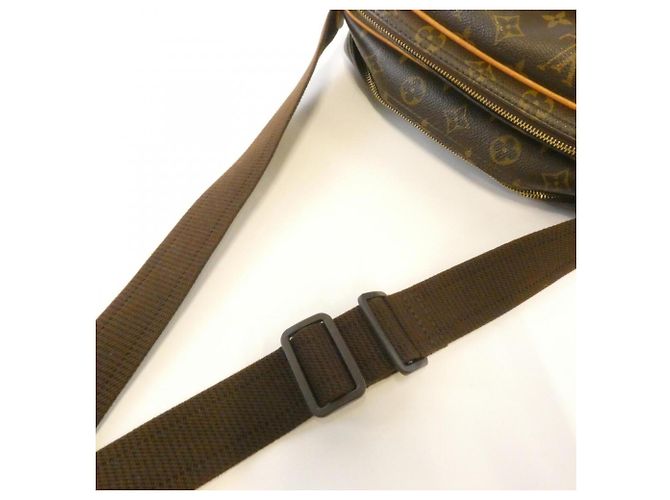 Borsa a tracolla Louis Vuitton Monogram Reporter Marrone - vista 6
