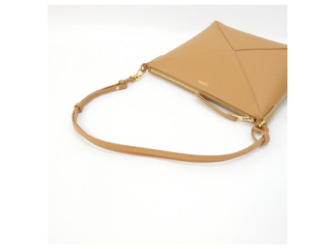 Pochette Loewe Puzzle Fold Handbag Beige - vista 7