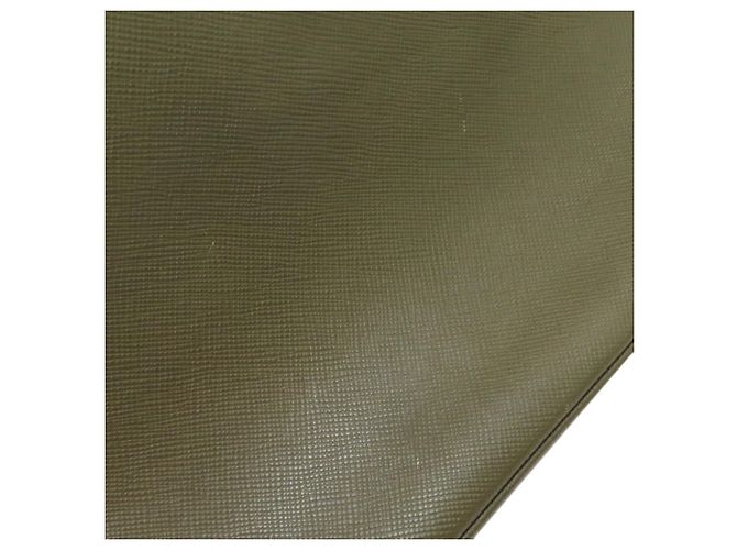 Prada Saffiano Handtasche grün - Ansicht 11