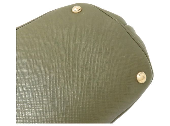 Prada Saffiano Handtasche grün - Ansicht 13