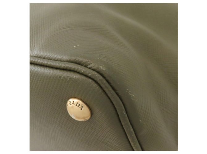 Prada Saffiano Handtasche grün - Ansicht 21