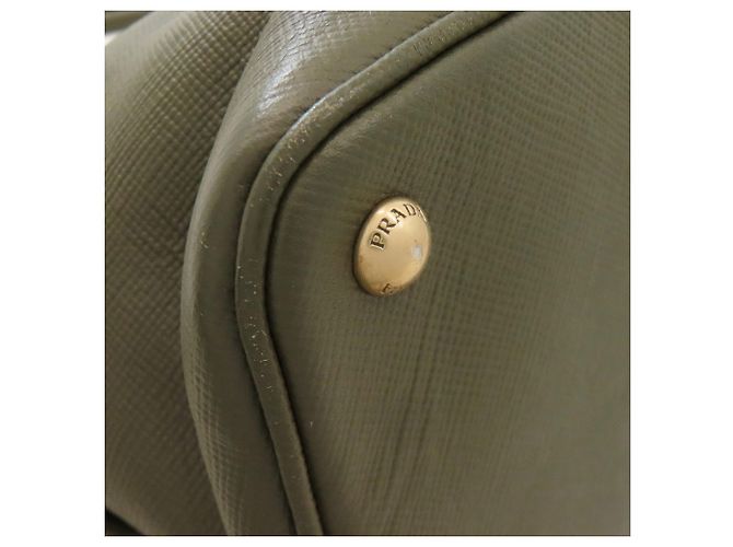 Prada Saffiano Handtasche grün - Ansicht 22