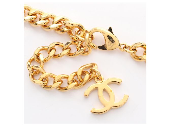 Collana Chanel RUE CAMBON placcata oro D'oro Metallico - vista 4