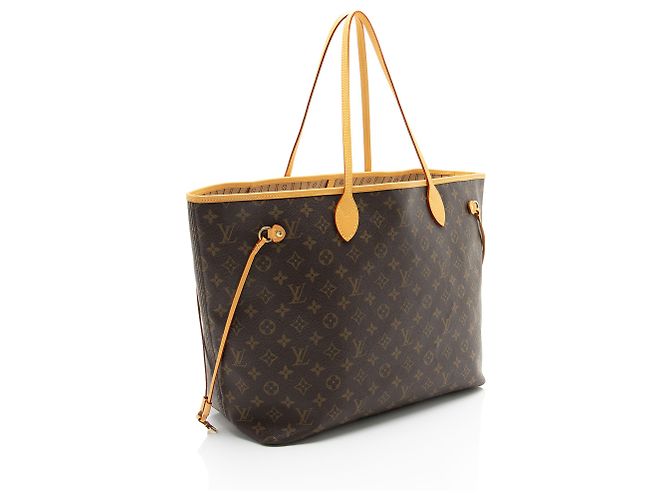Louis Vuitton Monogram Canvas Neverfull GM Tote Braun - Ansicht 2