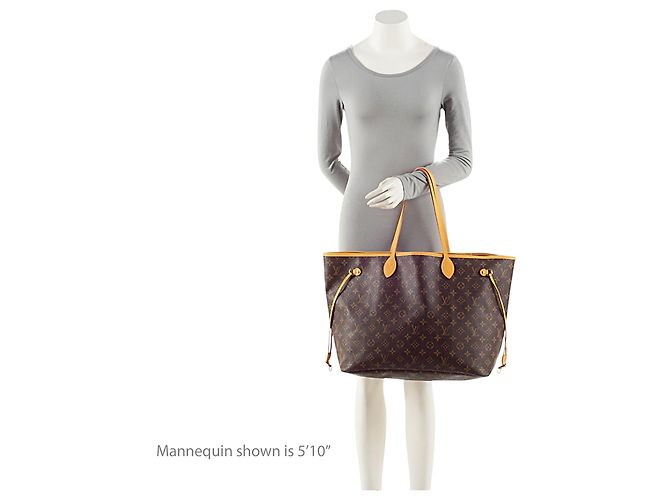 Louis Vuitton Monogram Canvas Neverfull GM Tote Braun - Ansicht 5