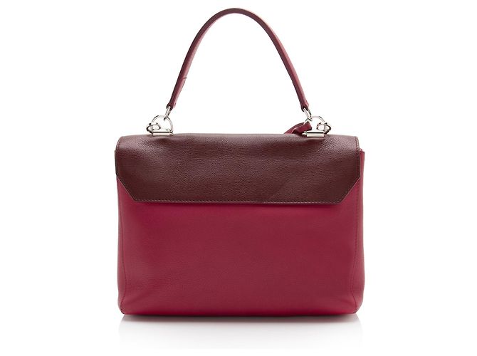 Borsa Louis Vuitton Lockme II in pelle di vitello Rosa - vista 3