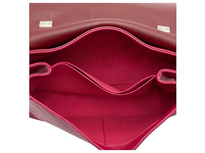 Borsa Louis Vuitton Lockme II in pelle di vitello Rosa - vista 7