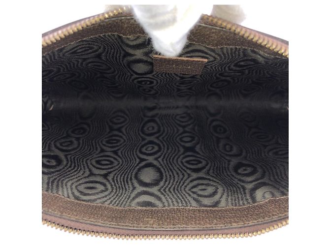 Clutch in PVC Balenciaga The Hacker Project Marrone Beige - vista 8