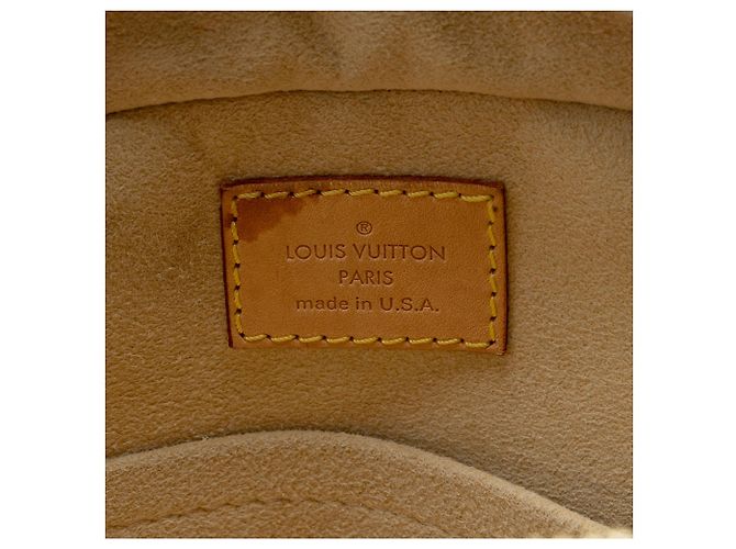 Borsa Manhattan PM in tela Monogram Louis Vuitton Marrone - vista 8