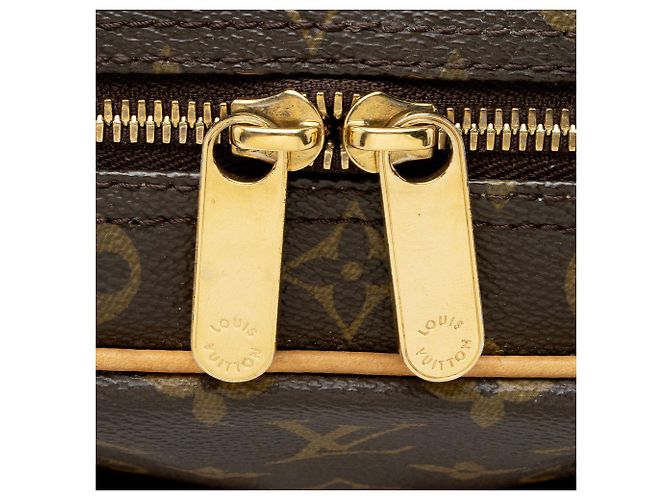 Borsa Manhattan PM in tela Monogram Louis Vuitton Marrone - vista 9