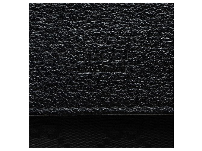 Borsa a tracolla Gucci GG Canvas con doppia tasca Nero - vista 10