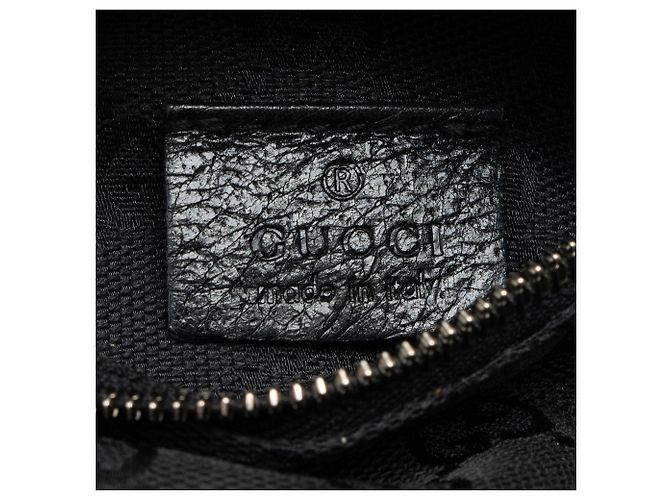 Borsa a tracolla Gucci GG Canvas con doppia tasca Nero - vista 9