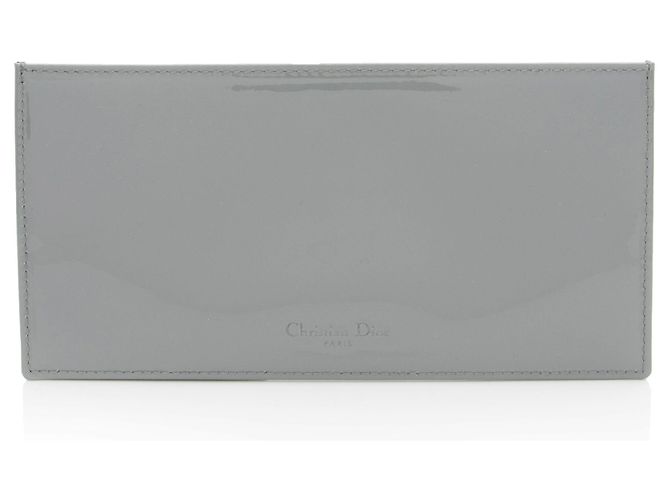 Dior Patent Leather Lady Dior Insert Grey - view 3