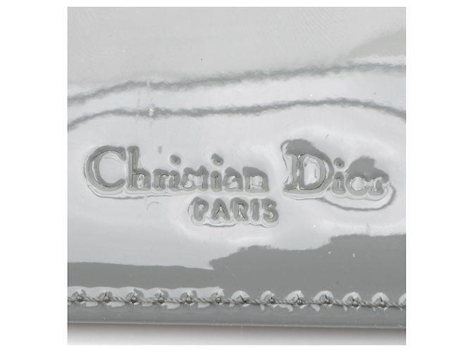 Dior Patent Leather Lady Dior Insert Grey - view 5