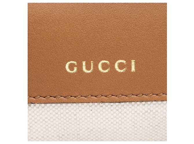 Borsa a tracolla Gucci GG Supreme Horsebit 1955 Small Flap Nero - vista 9