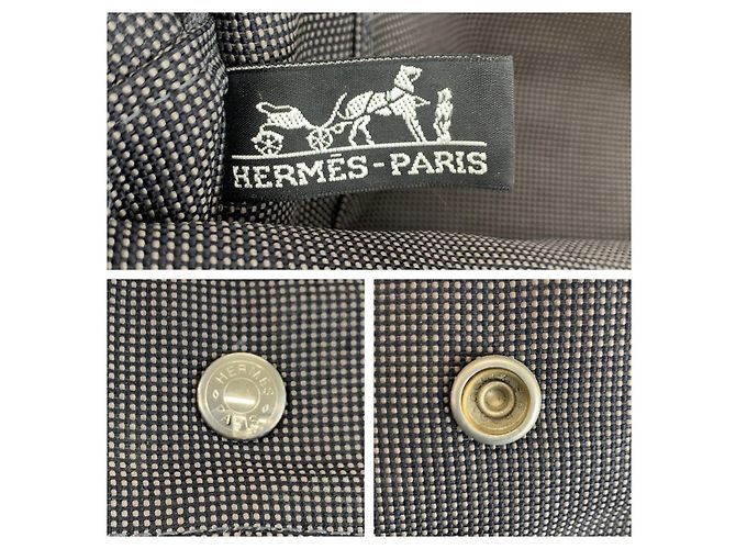 Hermès Hermes Herline MM Tote Tasche Grau - Ansicht 3