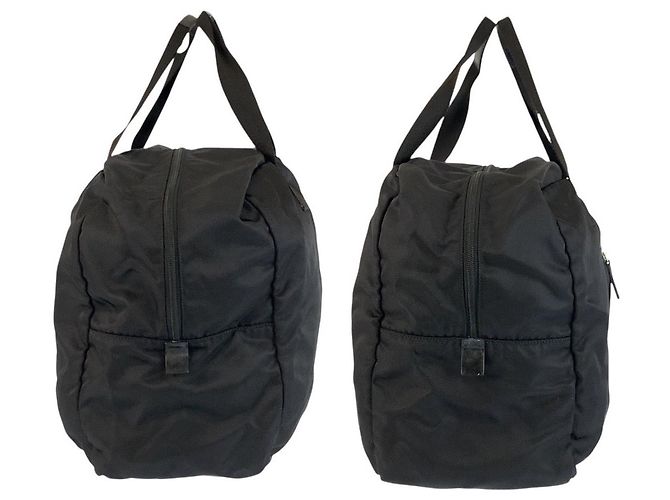 Borsa Boston in nylon Gucci Nera Nero - vista 8