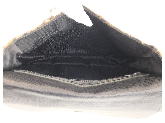 Borsa a tracolla Dior Trotter Canvas Nero - vista 7