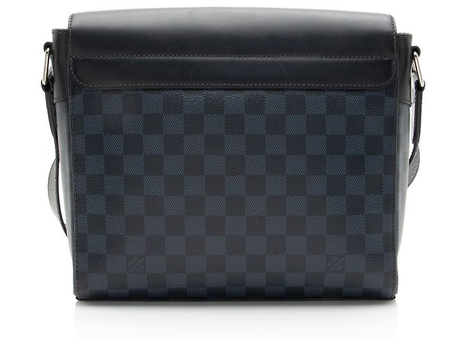 Louis Vuitton Damier Cobalt Newport PM Messenger Nero - vista 3