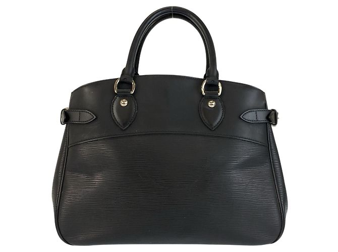 Louis Vuitton Epi Passy PM Leder Tragetasche Schwarz - Ansicht 2