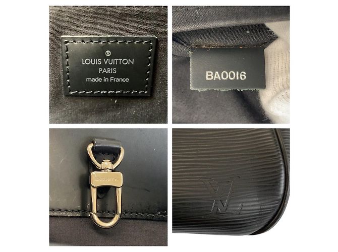 Louis Vuitton Epi Passy PM Leder Tragetasche Schwarz - Ansicht 3