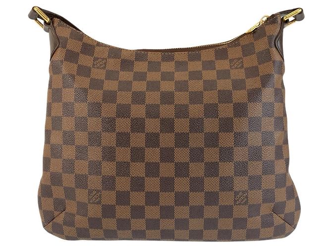 Borsa a tracolla Louis Vuitton Damier Bloomsbury PM Marrone - vista 2