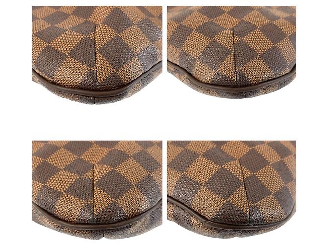 Borsa a tracolla Louis Vuitton Damier Bloomsbury PM Marrone - vista 4