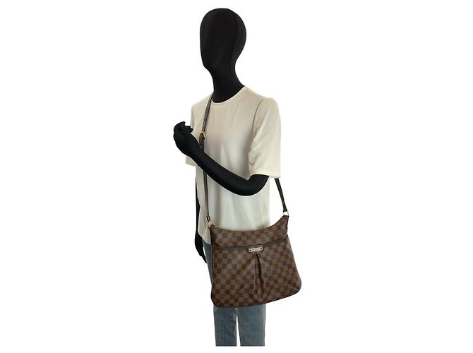 Borsa a tracolla Louis Vuitton Damier Bloomsbury PM Marrone - vista 6