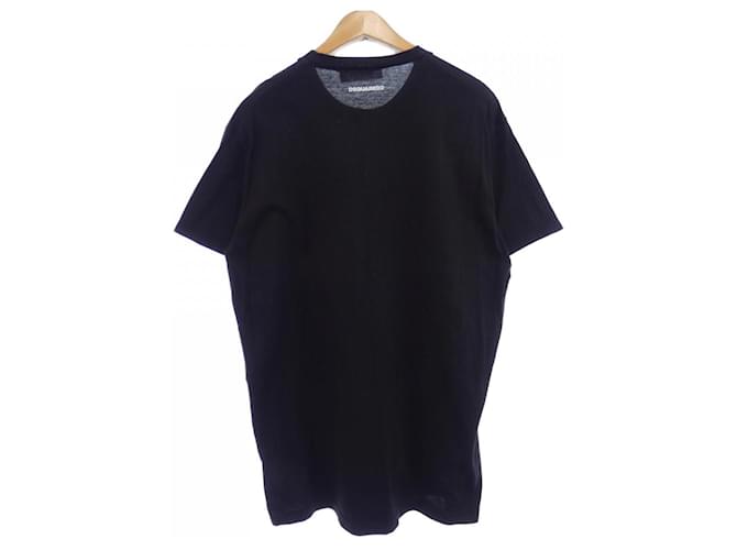T-shirt Dsquared2 Nero Bianco - vista 2