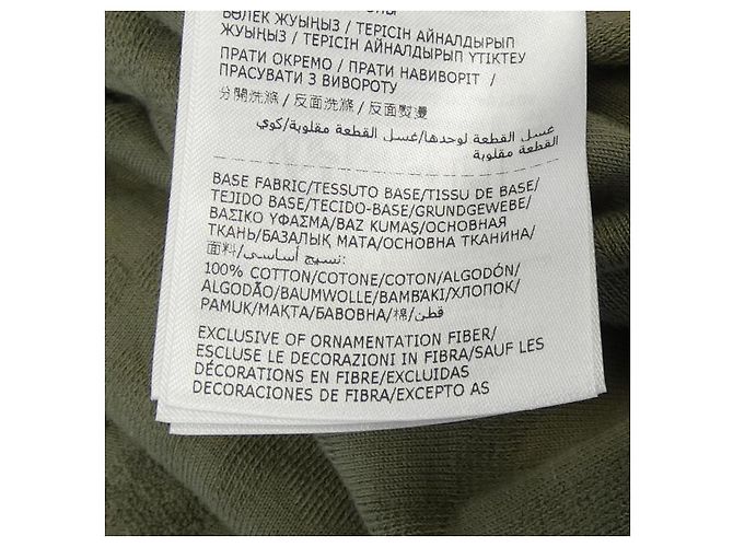Polo Moncler Verde Caqui - vista 3
