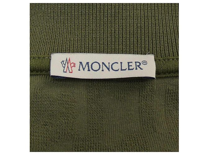 Polo Moncler Verde Caqui - vista 4